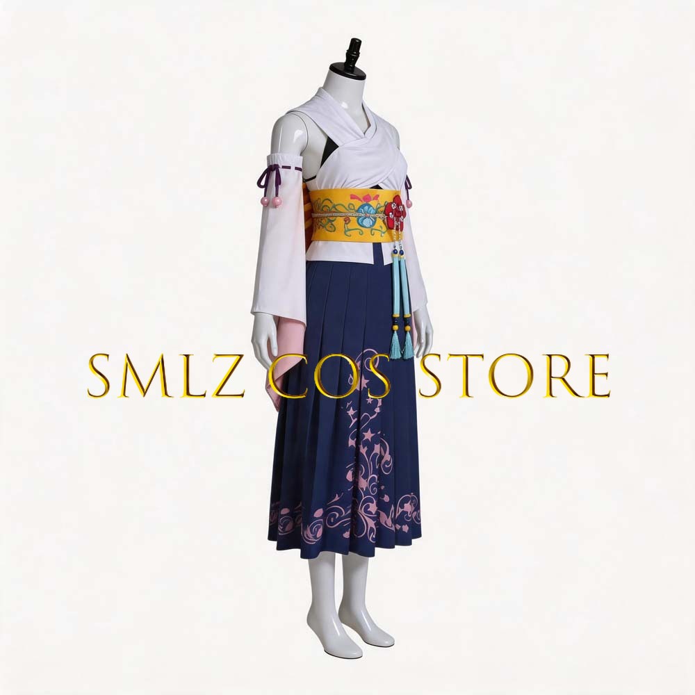 Smlz FFX Yuna Cosplay Anime FF - Anime Cosplay Outfit ulasan dan harga