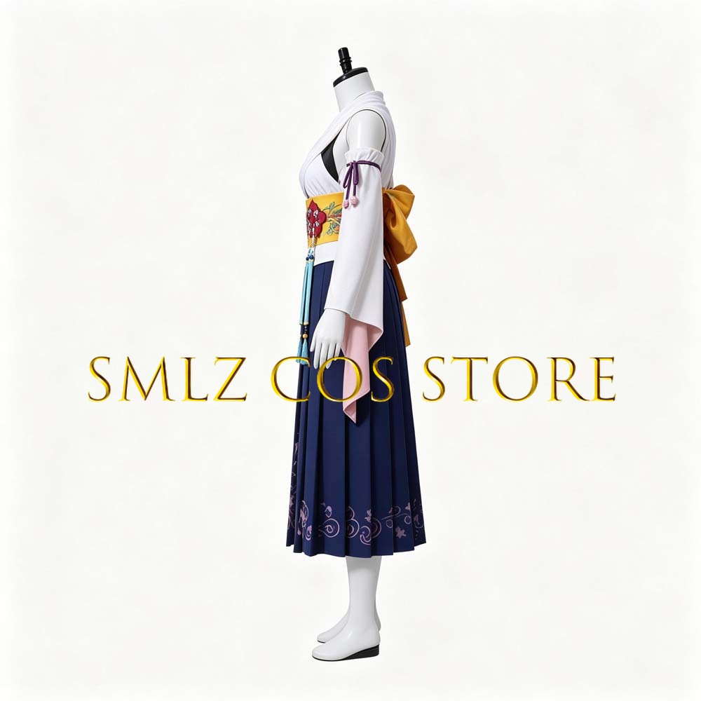 Smlz FFX Yuna Cosplay Anime FF - Anime Cosplay Outfit ulasan dan harga