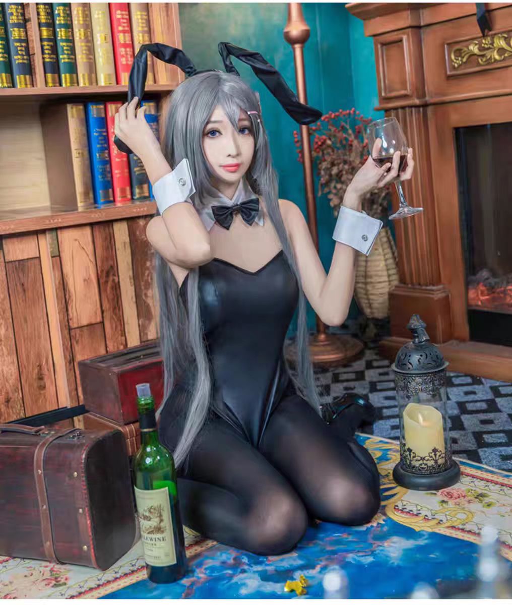 Kostum Cosplay Gadis Kelinci S - Anime Cosplay Jumpsuit ulasan dan harga