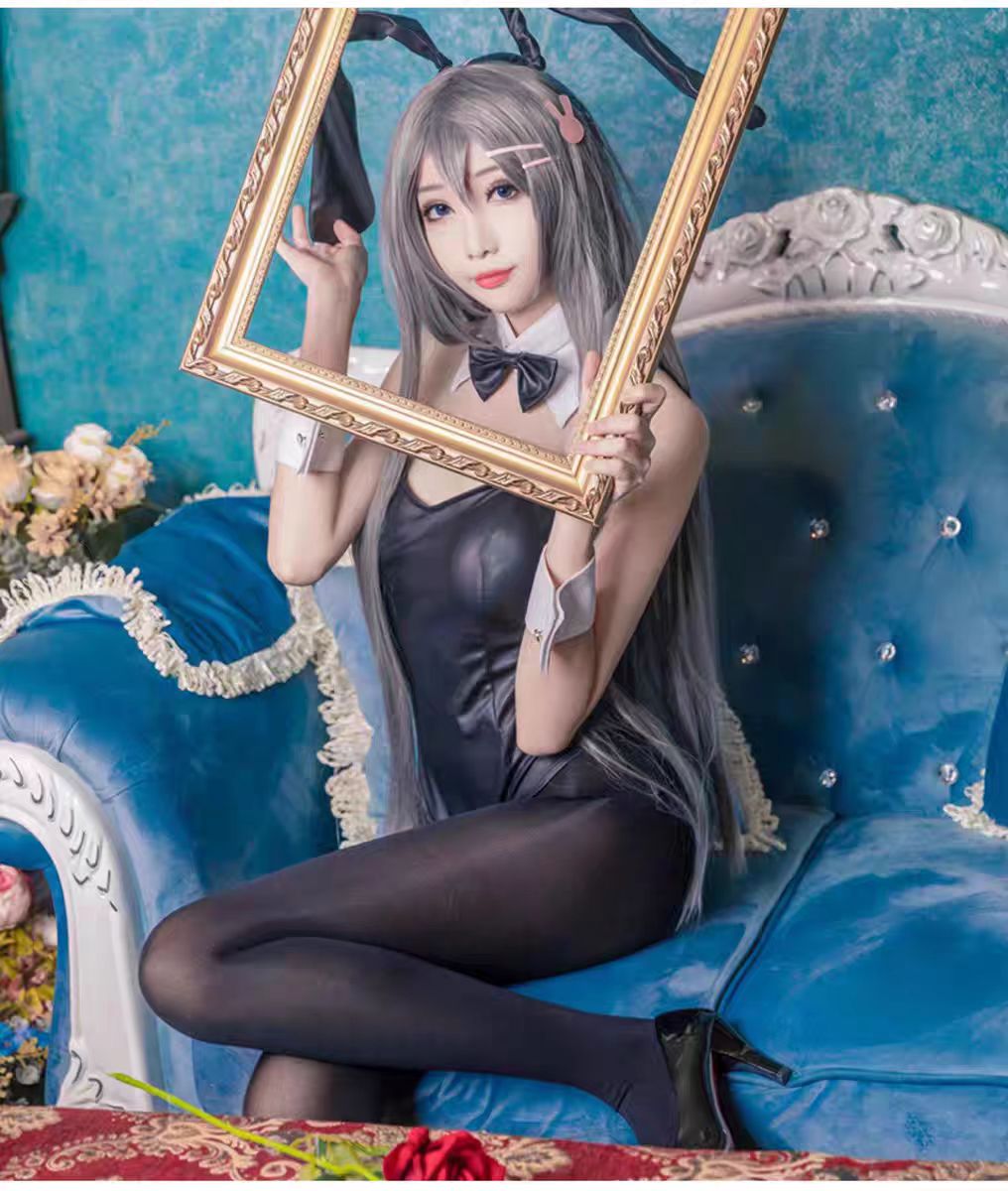 Kostum Cosplay Gadis Kelinci S - Anime Cosplay Jumpsuit ulasan dan harga