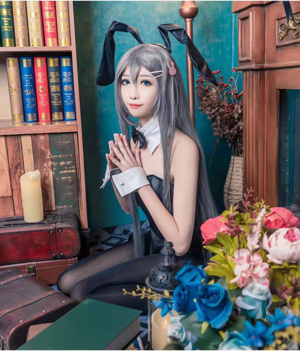 Kostum Cosplay Gadis Kelinci S - Anime Cosplay Jumpsuit ulasan dan harga