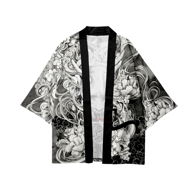 Baju Samurai Cetak Iblis, Baju - Asian Cosplay Anime ulasan dan harga