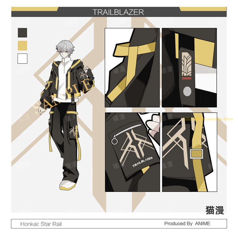 Game Honkai: Star Rail Trailbl - Anime Cosplay Outfit ulasan dan harga
