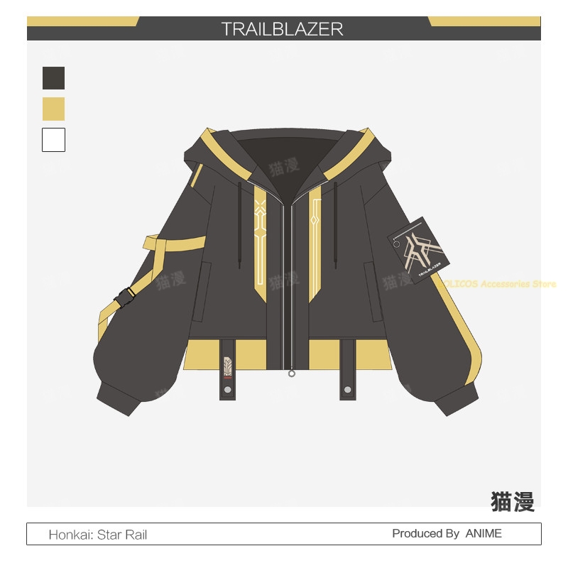 Game Honkai: Star Rail Trailbl - Anime Cosplay Outfit ulasan dan harga