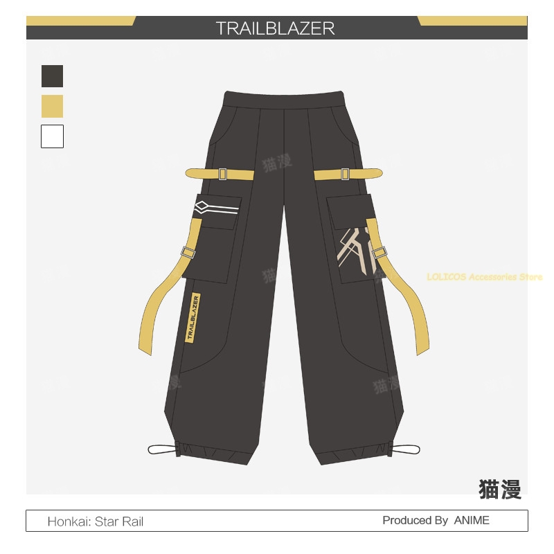 Game Honkai: Star Rail Trailbl - Anime Cosplay Outfit ulasan dan harga