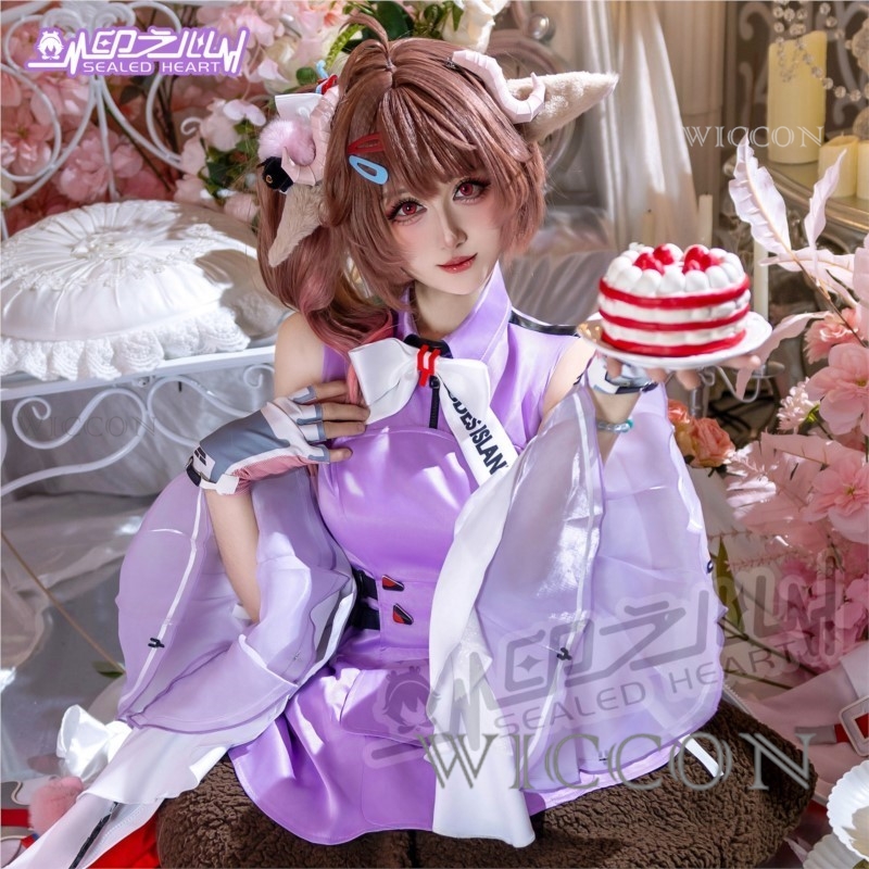 Pakaian Cosplay Halloween Dewa - Anime Cosplay Blue Hair ulasan dan harga
