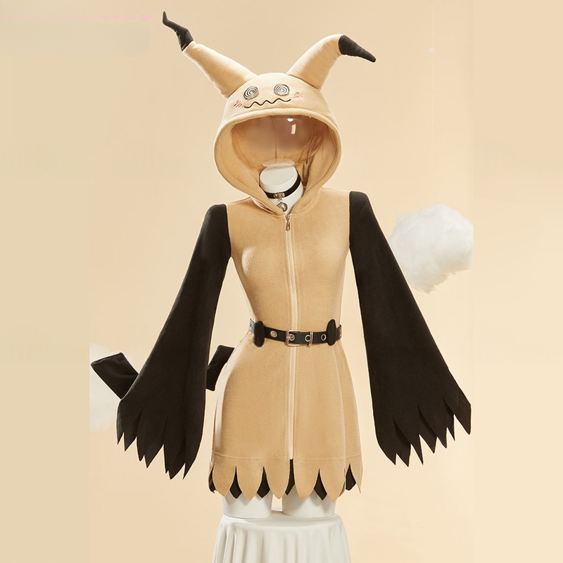 Kostum Cosplay Mimikyu Baru un - Anime Cosplay Festival ulasan dan harga