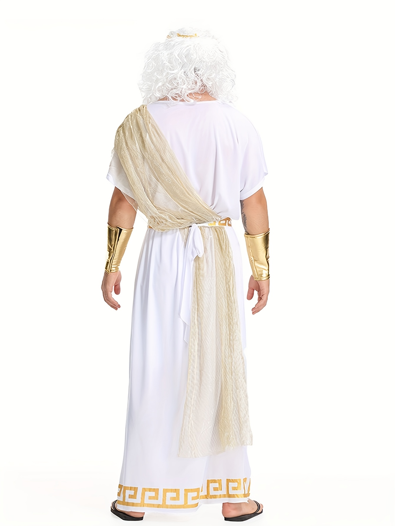 Kostum Dewa Yunani Zeus Pria P - Anime Cosplay And Costumes ulasan dan harga