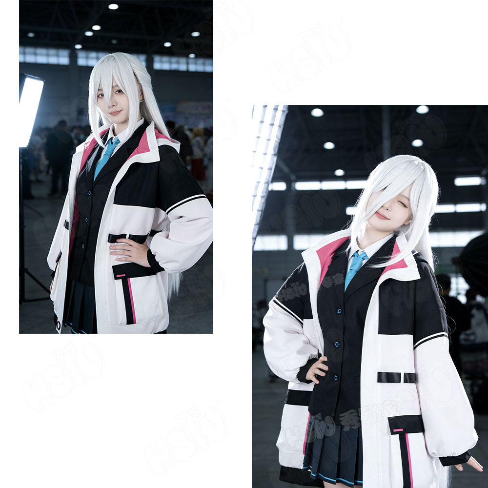 Wig Kostum Cosplay Blue Archiv - Anime Cosplay Blue Hair ulasan dan harga