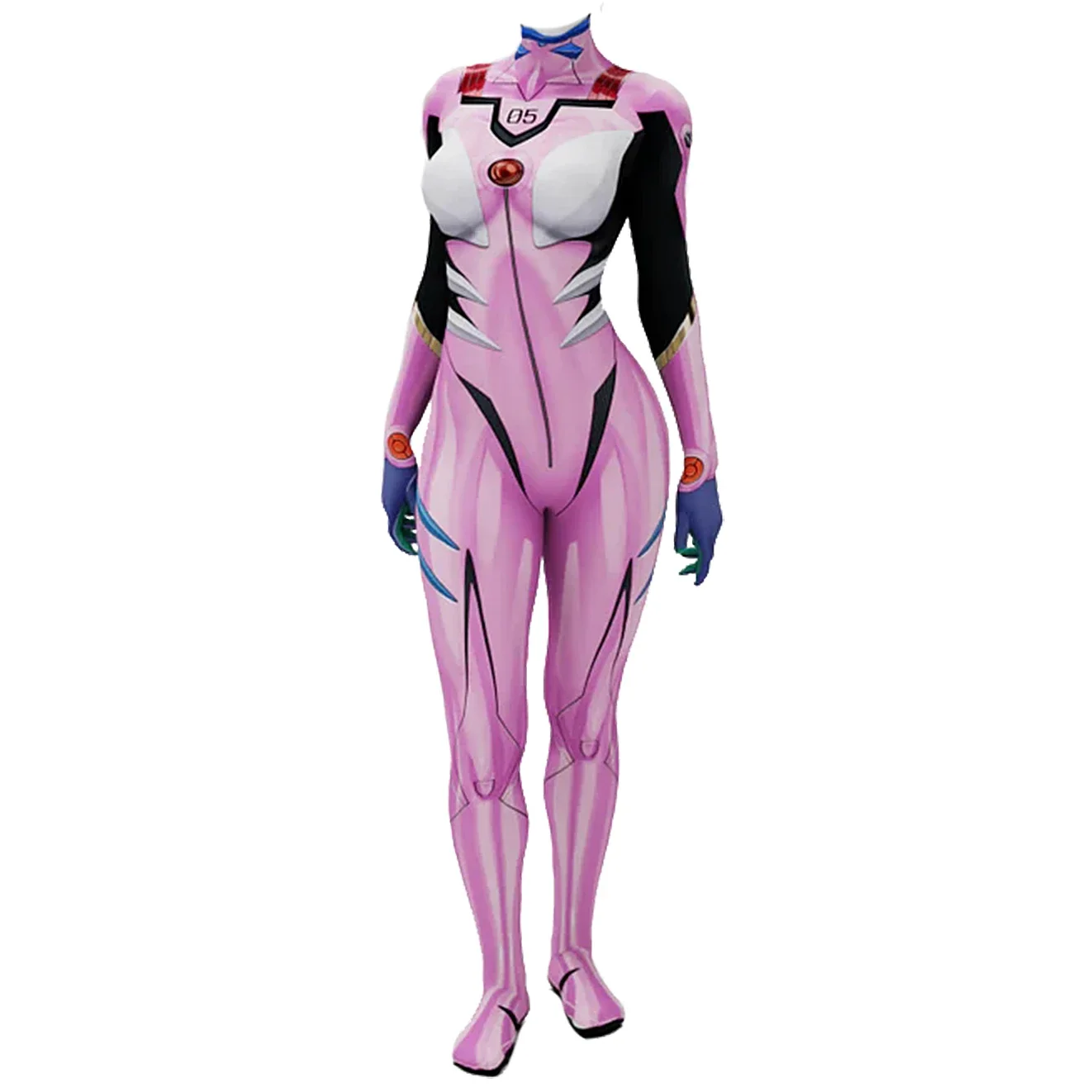 Kostum Cosplay Anime EVA 05 Ma - Anime Cosplay Jumpsuit ulasan dan harga