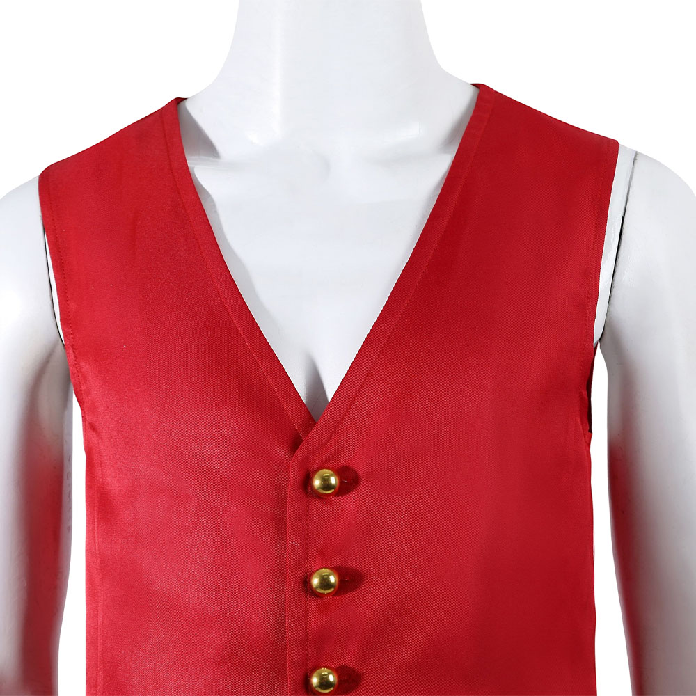 Kostum Cosplay Bajak Laut Luff - Live Action Anime Cosplay ulasan dan harga