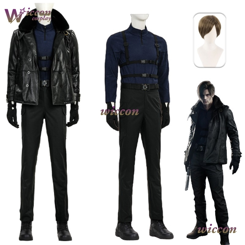 Kostum Cosplay Leon·S·Kennedy  - Anime Cosplay Jumpsuit ulasan dan harga