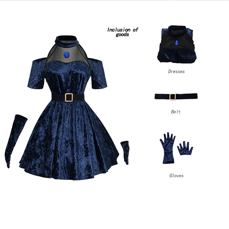 Wig Kostum Panggung Alien Anim - Anime Cosplay Blue Hair ulasan dan harga