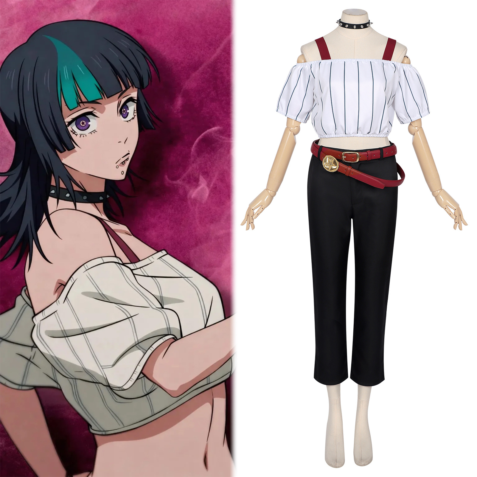 Kostum Halloween Anime Jujitsu - Cosplay Anime Jjk ulasan dan harga
