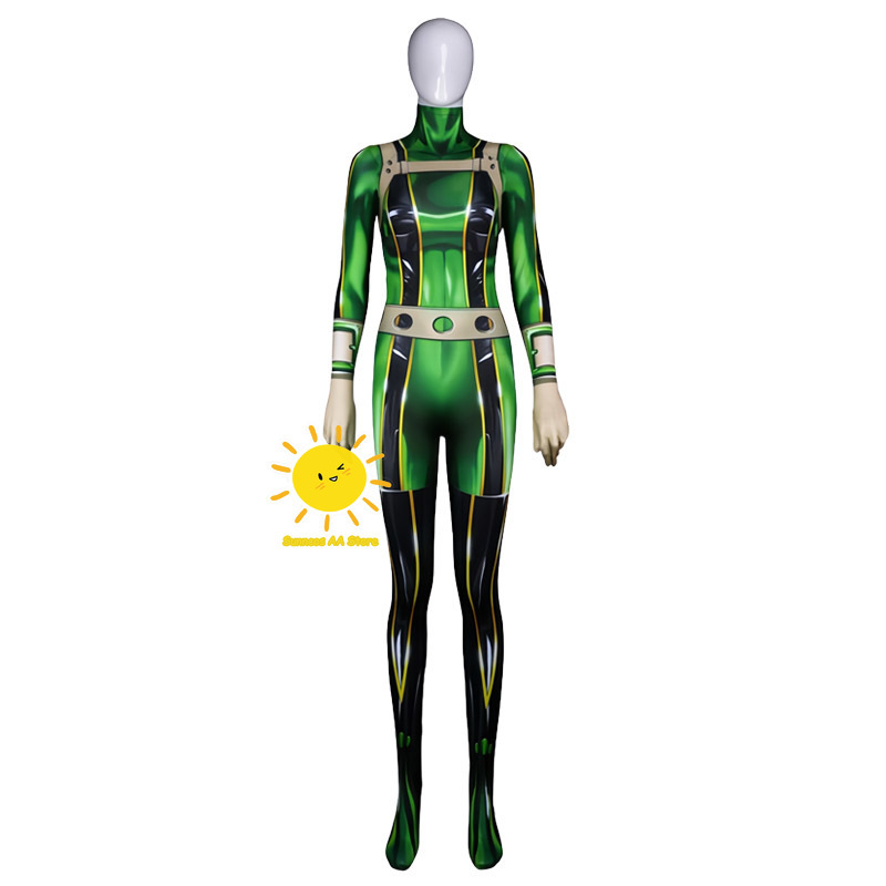Kostum Cosplay Anime Asui Tsuy - Anime Cosplay Website ulasan dan harga