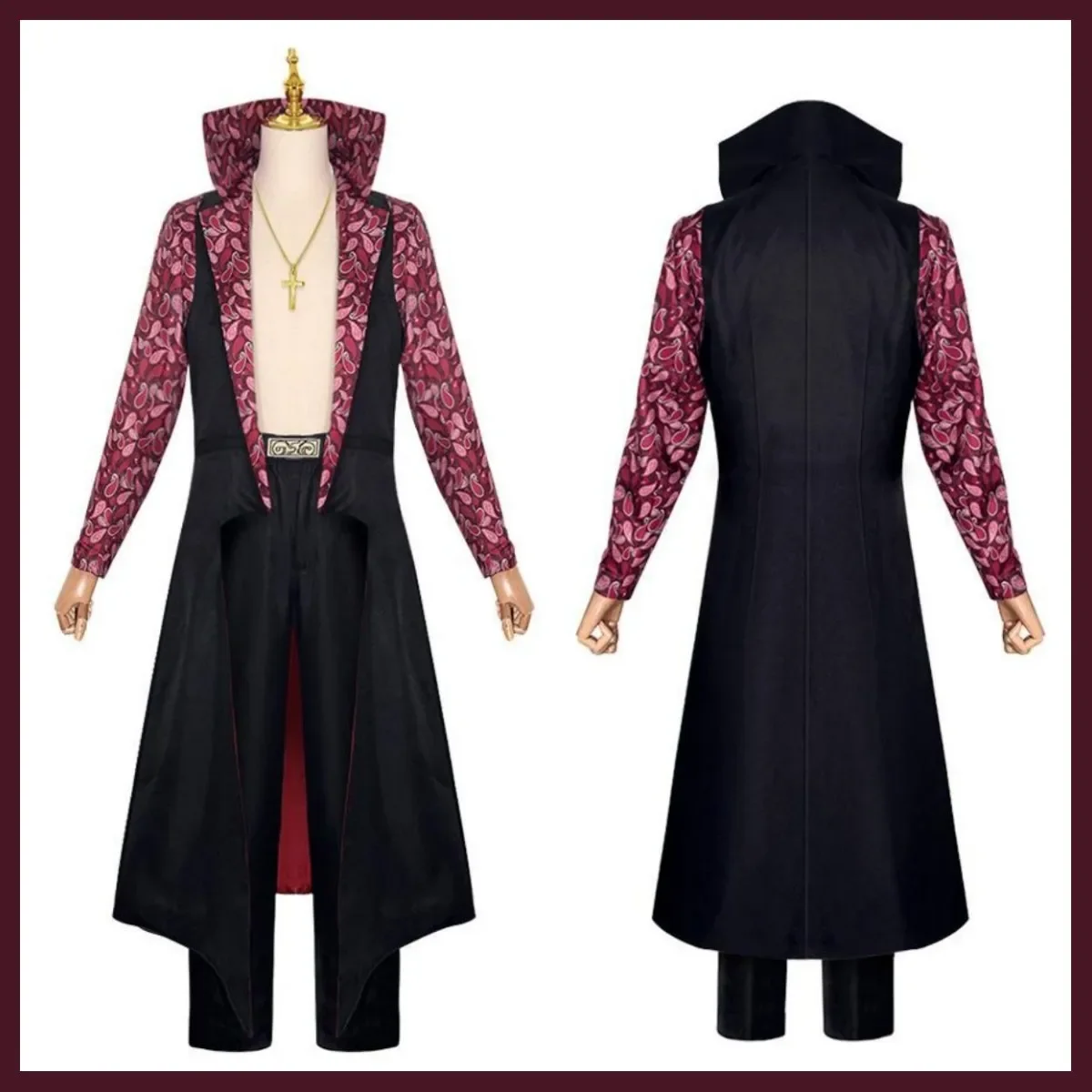 Kostum Cosplay Dracule Mihawk  - Live Action Anime Cosplay ulasan dan harga