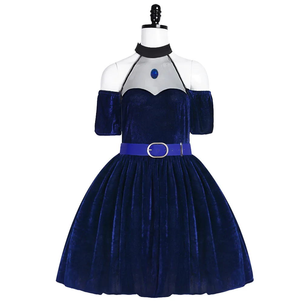 Kostum Cosplay Anime Alien Sta - Anime Cosplay Blue Hair ulasan dan harga