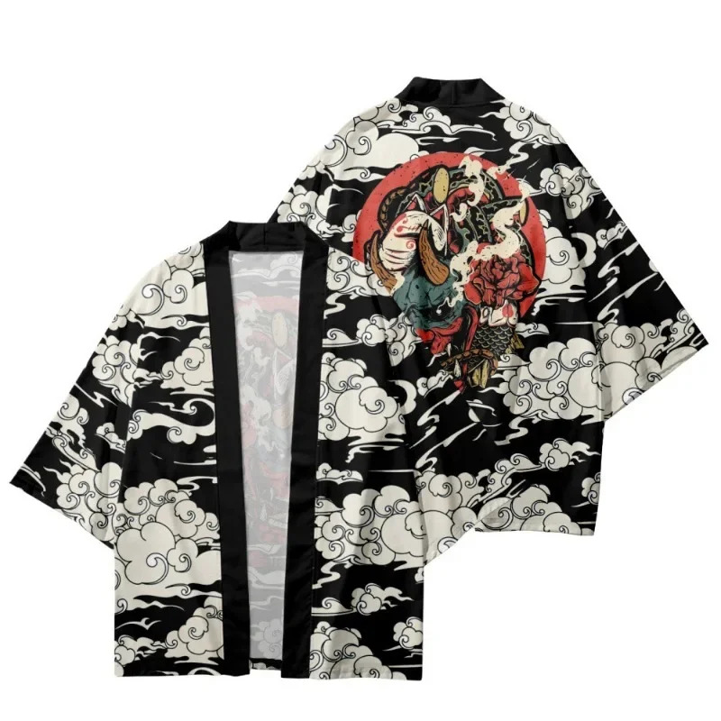 Kardigan Gambar Harimau Setan  - Asian Cosplay Anime ulasan dan harga