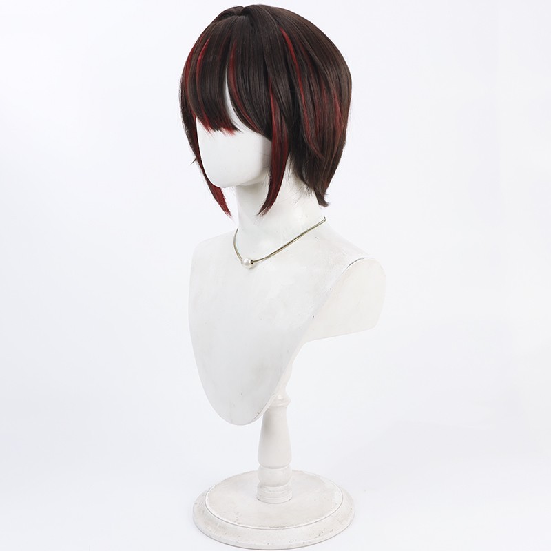 Wig Cosplay NIJISANJI Vtuber M - Anime Cosplay Meme ulasan dan harga