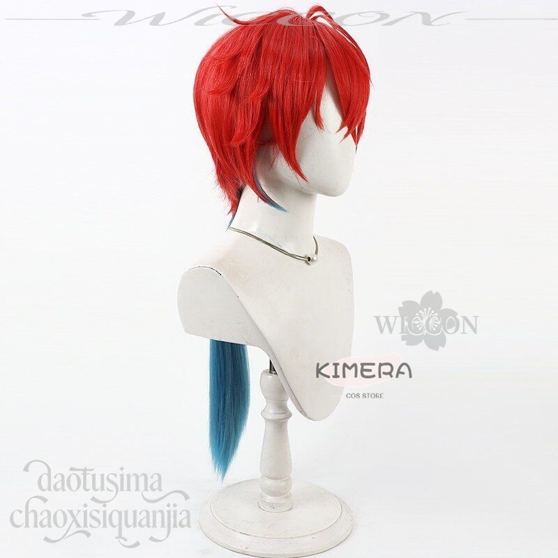 Toko Kimera Anime Putri Kaguya - Anime Cosplay Blue Hair ulasan dan harga