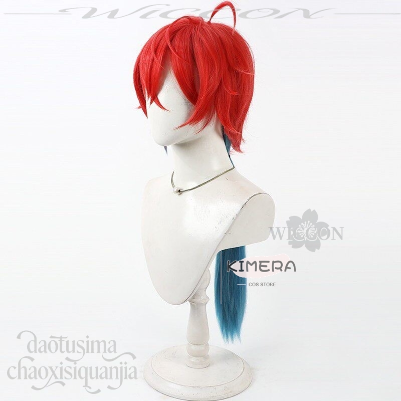 Toko Kimera Anime Putri Kaguya - Anime Cosplay Blue Hair ulasan dan harga