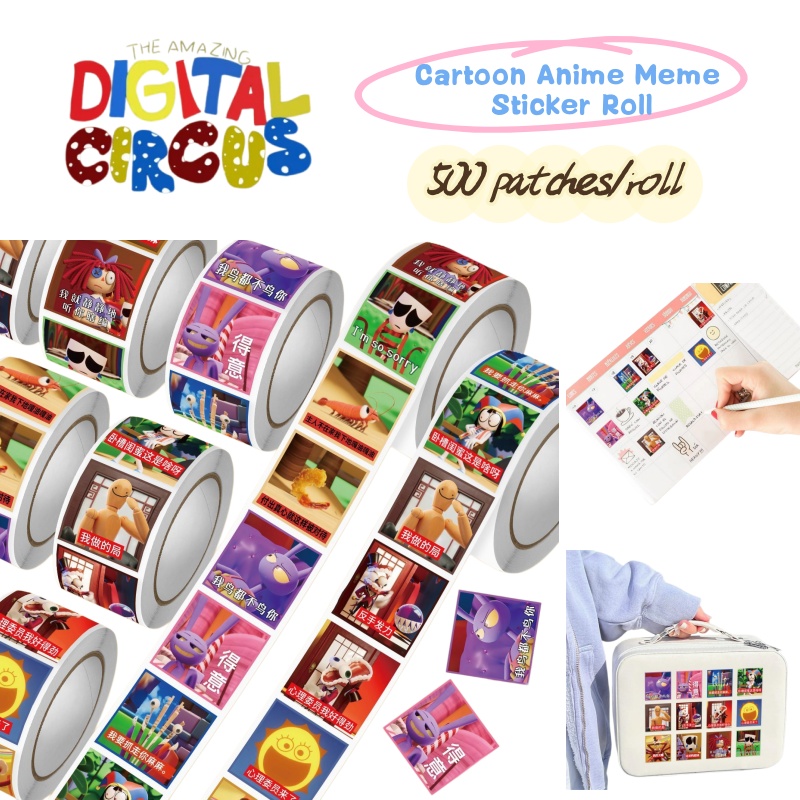 Paket emoji anime kartun The A - Anime Cosplay Meme ulasan dan harga